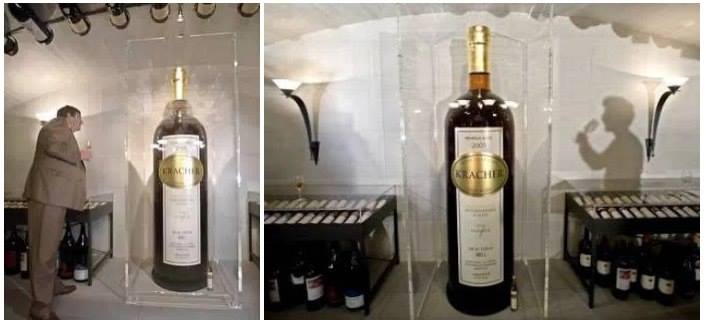 Самая большая бутылка вина Самая большая бутылка вина